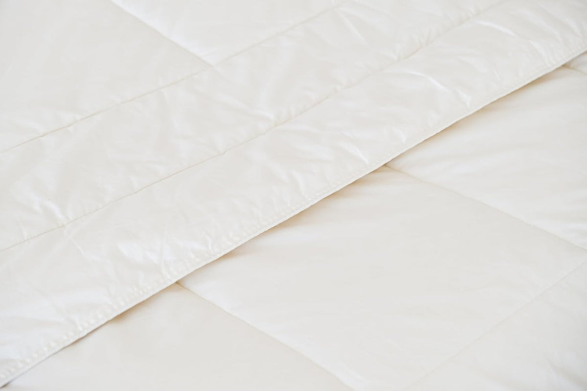 All Season Wool Comforter Down Alternative Bedding Comforter met hoektabs, temperatuurregeling en vochtafvoerende deken, 200 x 200 cm