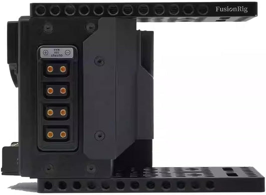 Fusion Rig Cineback Camera Support Uitbreidingsmodule V-Mount-Plaat, D-Tap-Splitter, Schokbestendige Schermopslag voor Sony FX3/FX30