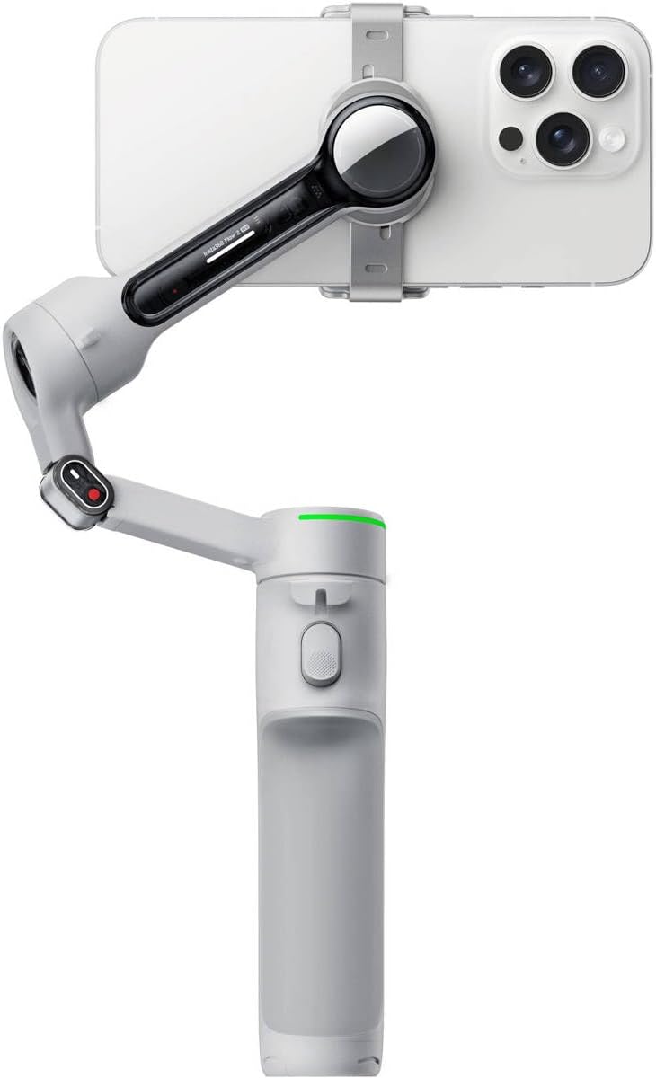 INSTA360 FLOW 2 PRO | Standaardbundel | Ultieme AI Tracking Stabilizer. Bereik vloeiende, professionele opnamen met geavanceerde AI-tracking en een strak ontwerp. Perfect voor videomakers die onderweg