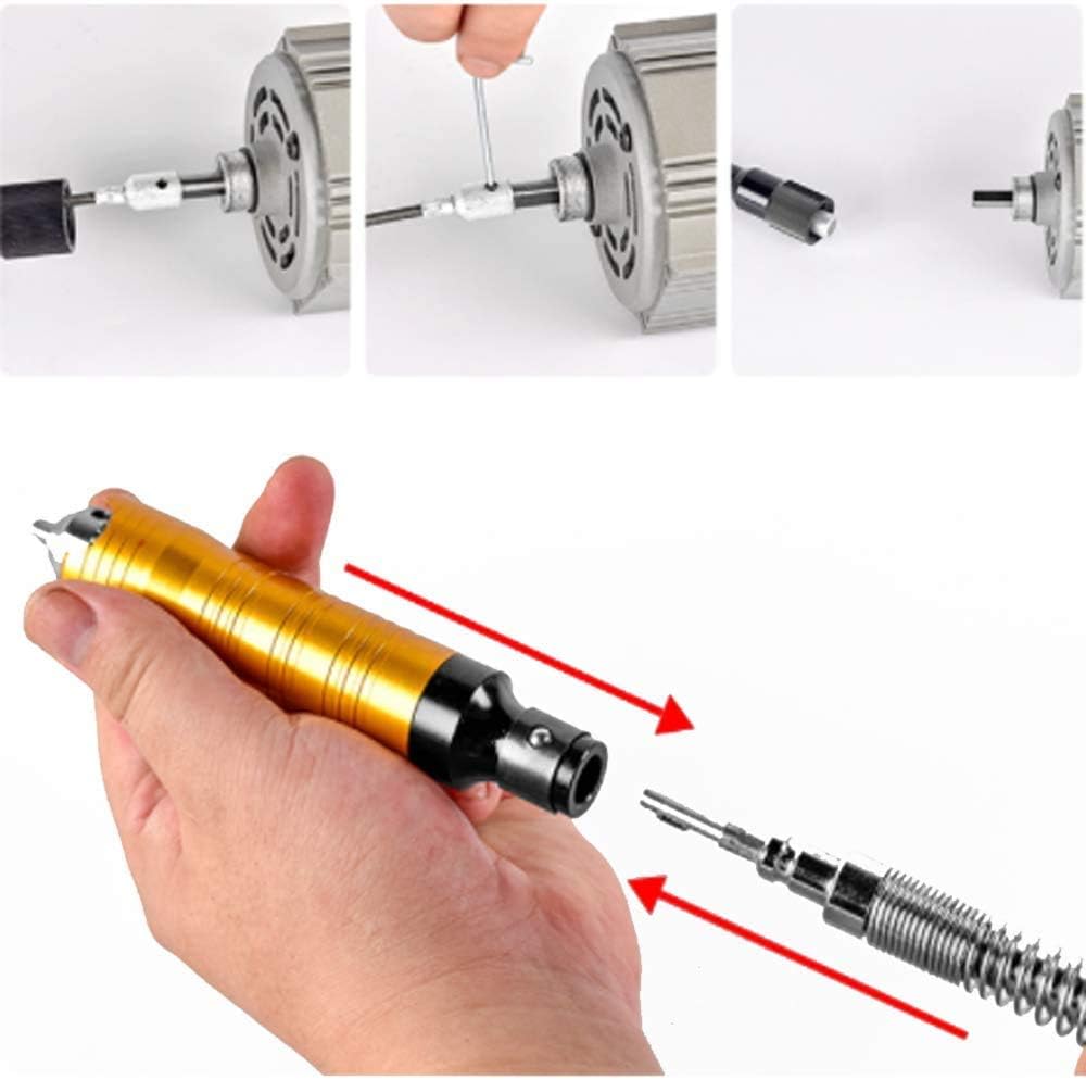 Draaigereedschap – Multifunctioneel Gereedschap – Flexibele As – Boormachine – Slijpmachine – 780W Motor – Instelbare Snelheid & Voetpedaalbediening - QUORE
