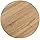 vidaXL Bistro table 50 cm MDF light brown