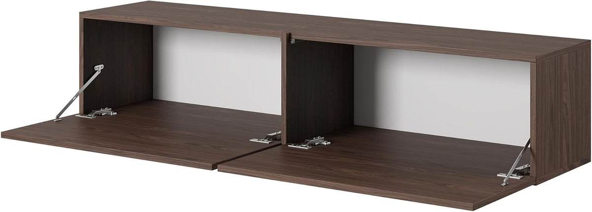 Selsey BISIRA Tv-kast hangend, TV-element, walnoot, 140 cm