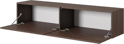 Selsey BISIRA Tv-kast hangend, TV-element, walnoot, 140 cm