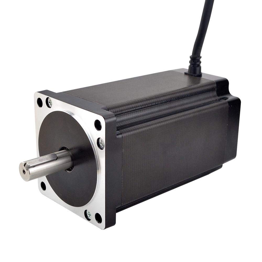 STEPPERONLINE 1 stappenmotor CNC Kit 12,0 Nm 6A Nema 34 & driver 2,4-7,2 A 18-80 VAC / 36-110 VDC voor CNC-graveermachine, 3D-printer