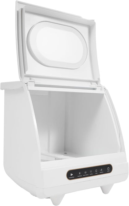 Mini Dishwasher with 5 Modes Table Dishwasher 800 W 5 L 55 dB Dishwasher Freestanding for Homes Motorhomes 45 x 45 x 38 cm