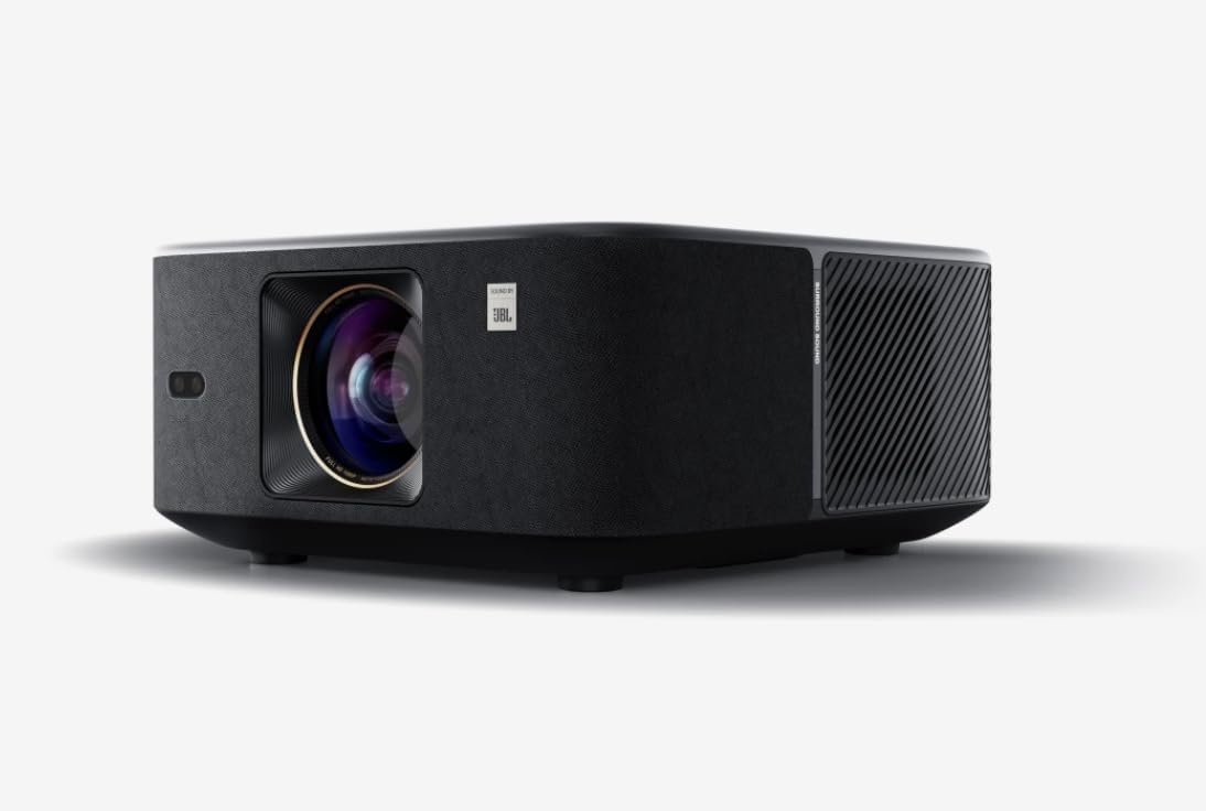 Yaber K3 Smart Beamer, Google TV & Sound by JBL: daglichtbeamer met wifi 6 en bluetooth, mobiele telefoonprojector voor 4K thuisbioscoop en outdoor, Dolby audio/auto-beeldinstelling, Netflix & 7000+