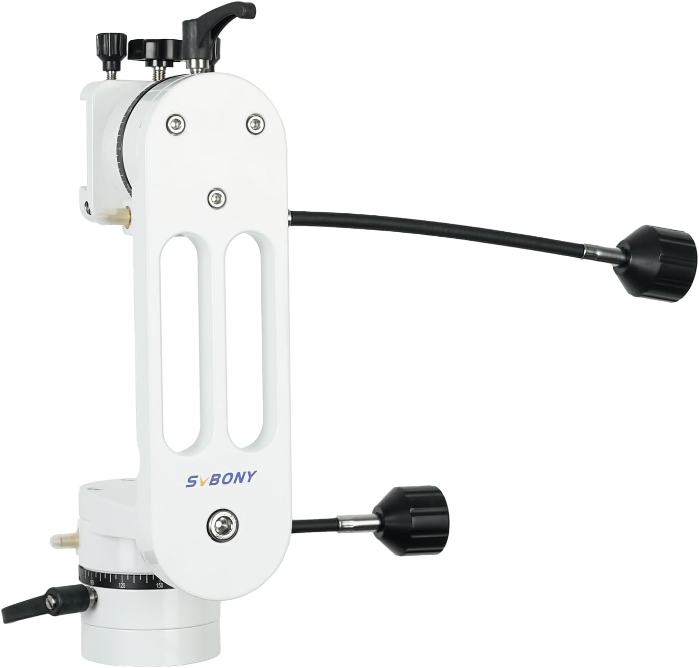 Svbony SV225 Alt-Azimuth Mounting, Aluminum Altazimut Mounting with Adjustable Angle CNC Hollow Structure, Accesorios de Telescopio for Visual Observation, compatible with Celestron 127SLT 150SLT - QUORE