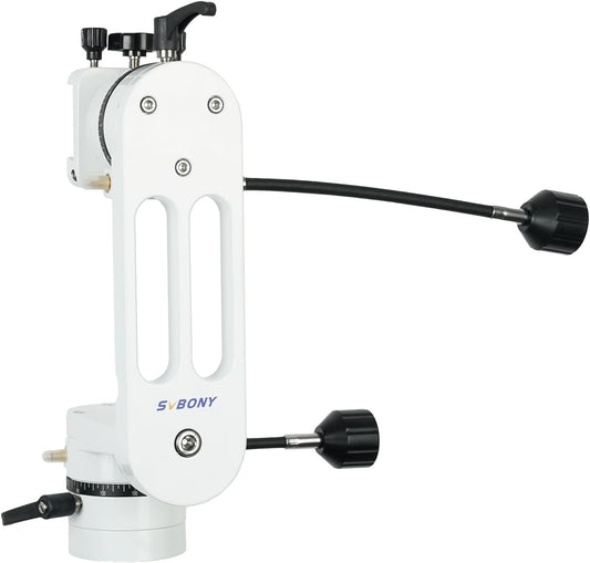 Svbony SV225 Alt-Azimuth Mounting, Aluminum Altazimut Mounting with Adjustable Angle CNC Hollow Structure, Accesorios de Telescopio for Visual Observation, compatible with Celestron 127SLT 150SLT - QUORE