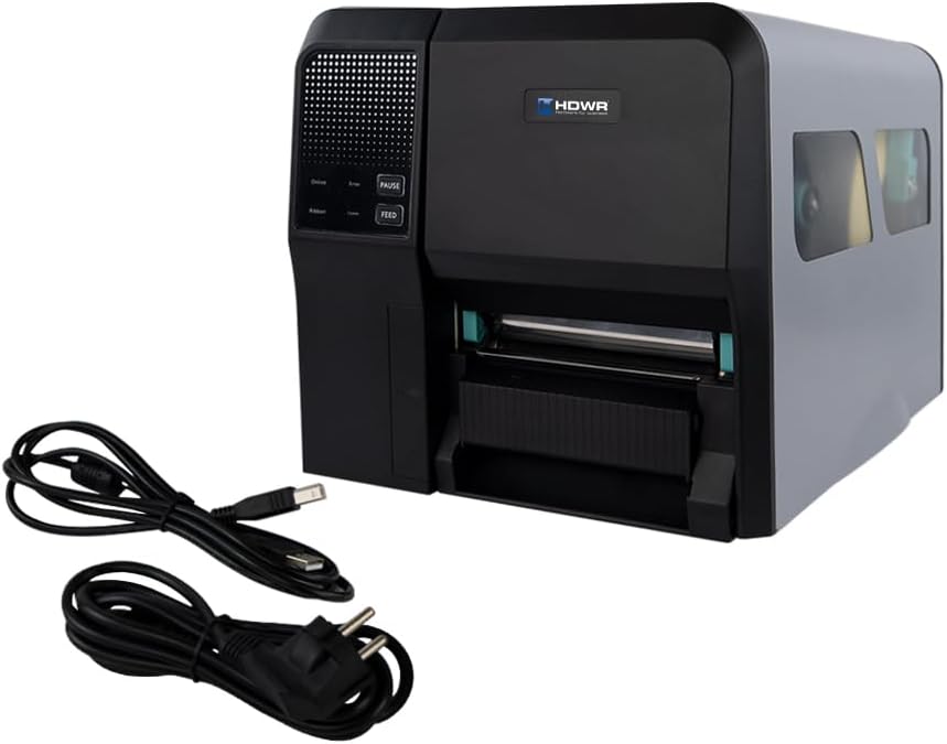 OPrint-IA200N, industriële labelprinter, directe warmteoverdrachtstechnologie, resolutie 203 dpi, USB-interfaces, ethernet, afdruksnelheid 203 mm/seconde, functies