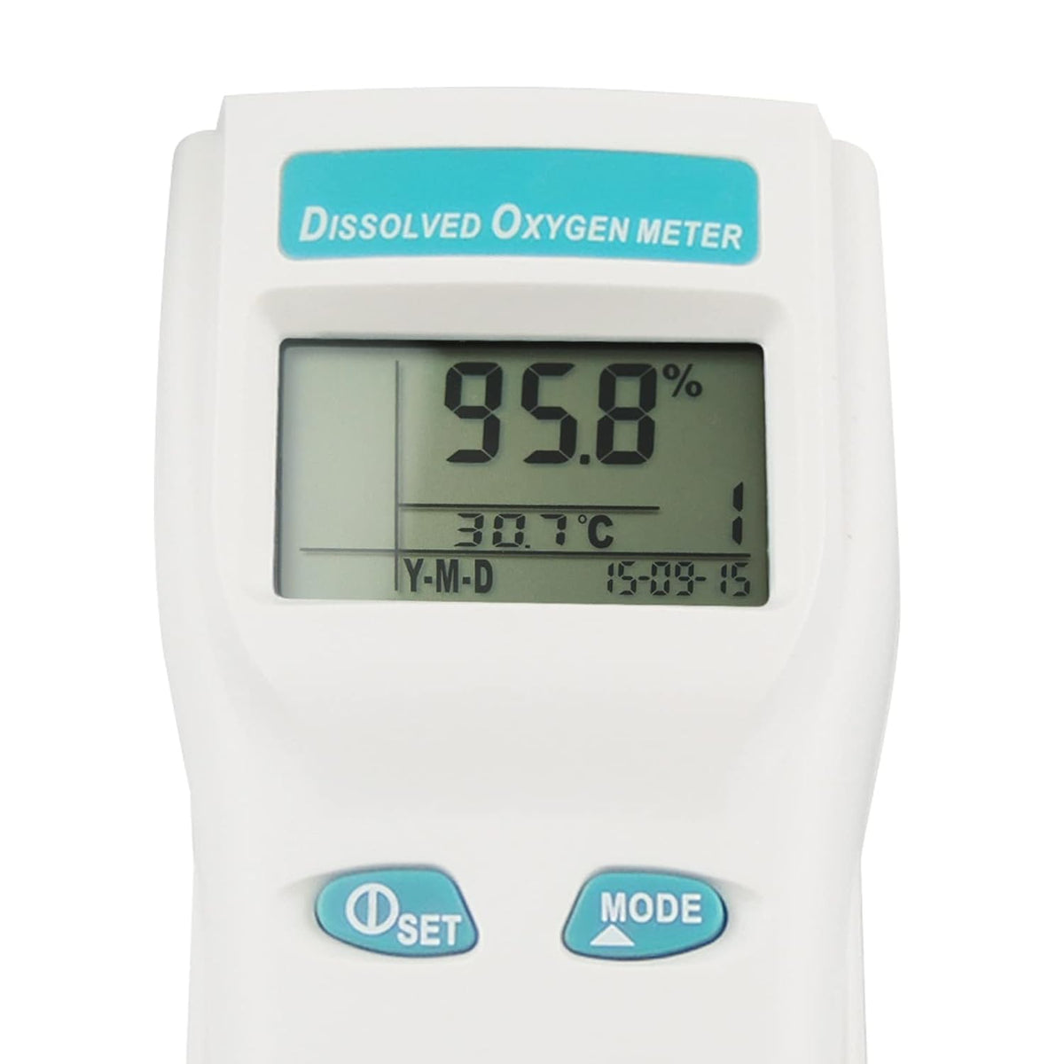 Opgeloste Zuurstof Meter DO Temperatuur Tester Waterkwaliteit Monitor met Zuurstofelektrode voor Aquarium, Zoetwater, Laboratorium, Aquacultuur, etc.