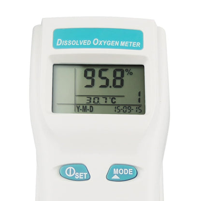 Opgeloste Zuurstof Meter DO Temperatuur Tester Waterkwaliteit Monitor met Zuurstofelektrode voor Aquarium, Zoetwater, Laboratorium, Aquacultuur, etc.