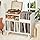 Record Player Stand, Large Record Player Table Cabinet with Open Vinyl Storage and Display Shelf Holds up to 350 Albums, Mid Century Wood Turntable for Living Room, Bedroom, (White)