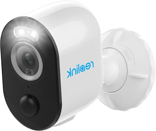 Draadloze Beveiligingscamera – Wifi Beveiligingscamera – Buiten Camera – IP Camera – 4MP Resolutie – Kleurennachtzicht & Persoons- en Voertuigdetectie
