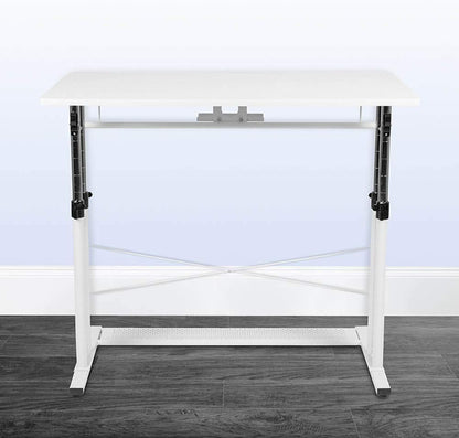 Flash Furniture Zit- en stabureaus, metaal, rustiek, 39,3' B x 23' D x 27'-35' H