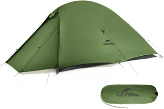 Naturehike Cloud Up Pro Tent, 2024 upgrade, ultralichte tent, 1,75 kg (alle accessoires inbegrepen), dubbele tent voor 2 personen, voor fietsen, kamperen, rugzakreizen