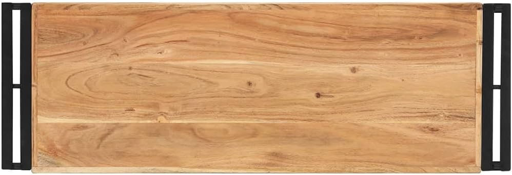 vidaXL Wall table 90x30x75 cm solid acacia wood