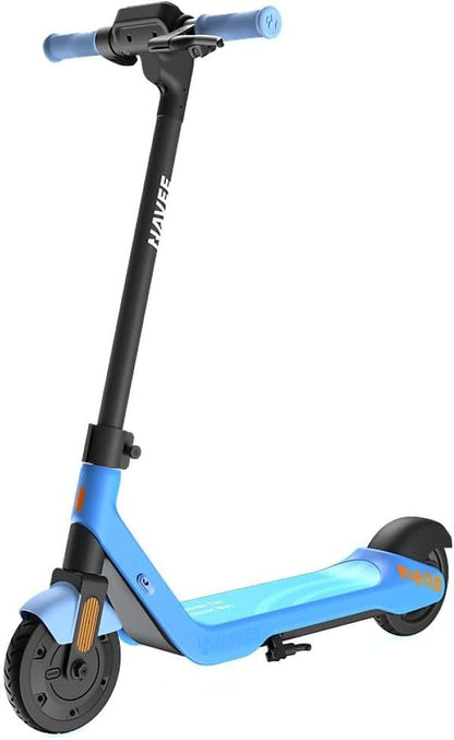 NAVEE K100 E-step voor kinderen van 6-10 jaar, tot 14 km bereik, 130 W motor, 3 rijmodi, 7 inch lekbestendige banden, RGB-licht, app-bediening, slechts 8,6 kg (zonder ABE)