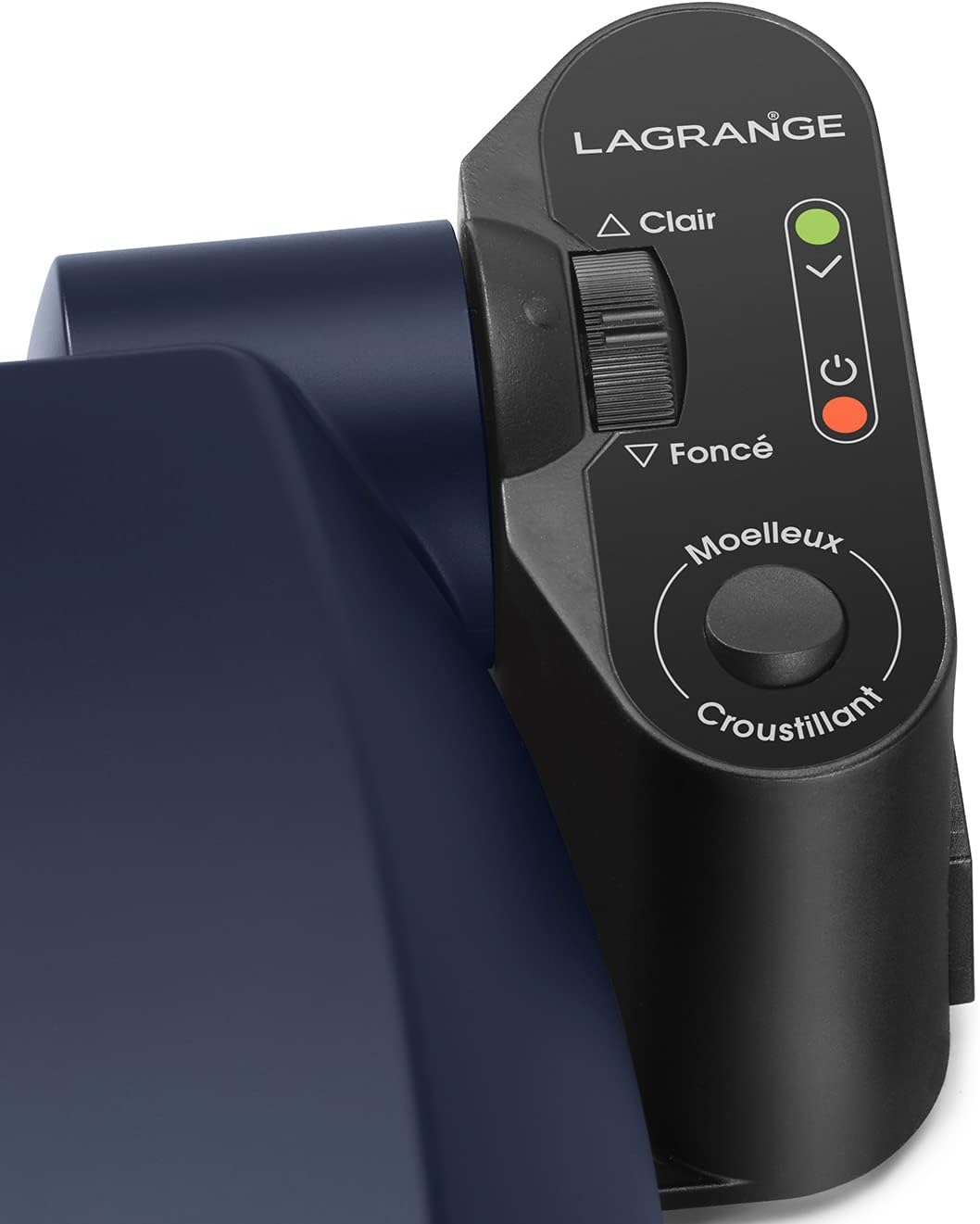 LAGRANGE Premium wafelijzer, 1200 W, 3 sets platen inbegrepen (makel, wafel & Croque Monsieur), gemaakt in Frankrijk, omkeerbaar op sokkel, gepersonaliseerd koken, multifunctioneel, 019642