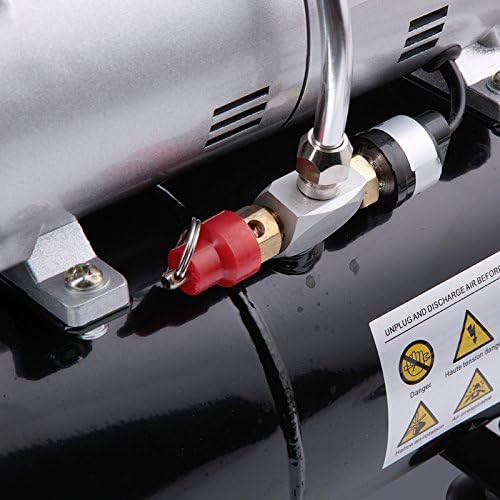 Airbrush Starterset – Airbrush Compressor – Airbrush Pistool – Airbrush Set – Airbrush Kit – Olievrije Compressor – Dubbele Actie Pistool