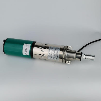 Zonne-dompelwaterpompen Dompelpomp 24V DC 260W Drukpomp Max. onderdompelingsdiepte 53m 2300L / H voor huishoudelijk water Tuinirrigatievijvers Rivieren enz.