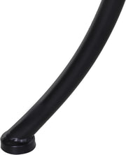 Tuintafel - Tuintafel Vierkant - Bijzettafeltje - Bistrotafel - Salontafel - Stevig - met Mesh Tafelblad - Metalen Frame - voor Terras - Tuin - 45 x 45 x 50 cm - Zwart