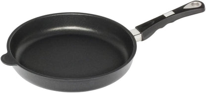 AMT Gastroguss Frying pan 28 cm Ø, 5 cm high, sturdy handle, suitable for induction, Lotan® non-stick coating, cast iron pan (cast aluminium), AMZN-I-528 - QUORE
