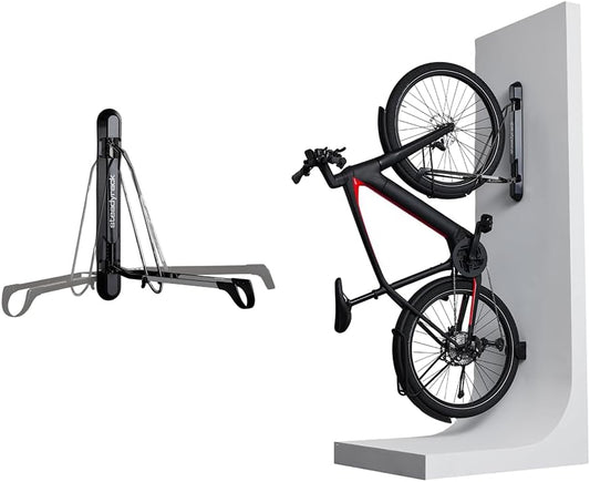 Fietsenrek – Fietsrek – Fietsbeugel – Fietsenhouder – Wandgemonteerd Fietsenrek – Voor Mountainbike, E-MTB, Gravelbike En Fietsen Met Spatborden – Belastbaar Tot 55 Kg – Voor Banden Tot 2,8 Inch