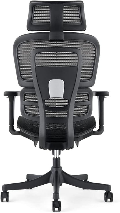 Bureaustoel – Ergonomische Stoel – Bureaustoel Met Netstof – Kantoorstoel – Werkstoel – Verstelbare 3D Armleuningen – Ademend Polyester Mesh