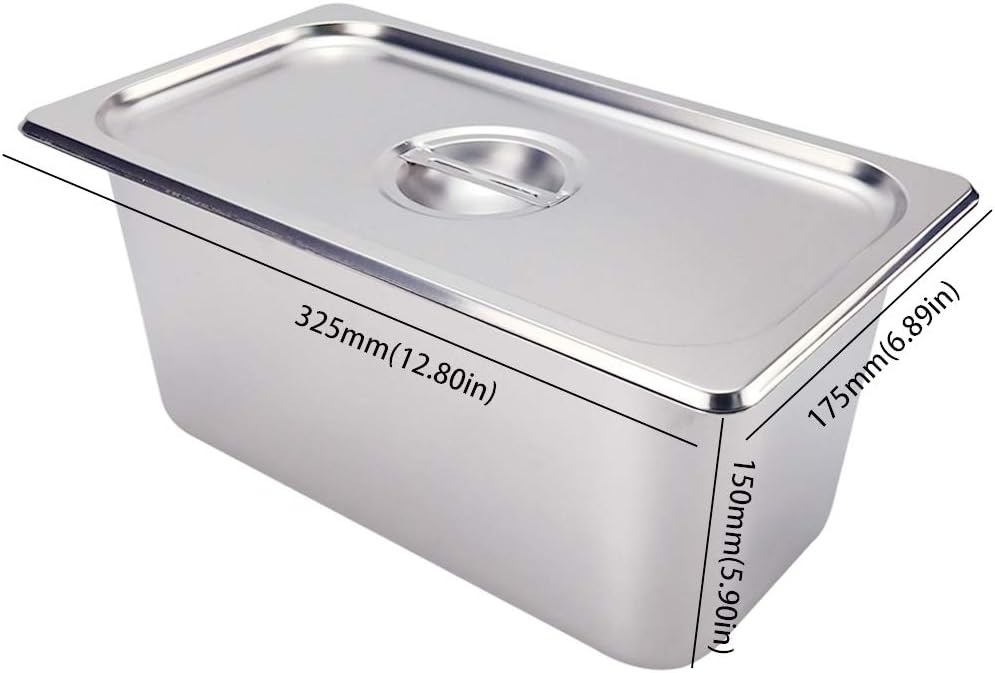 TAIMIKO Bain Marie Elektrische roestvrij staal, 220 V, professioneel, commercieel, met 3 potten, met afvoerkraan, temperatuurregeling