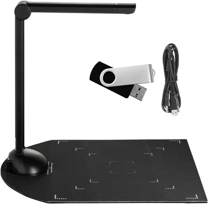 Slimme Draagbare Documentscanner USB-boek met OCR Automatisch Afvlakken van Scheefstand Scanformaat A3-scannen Digitalisering Camera's van Boeken Gebruikt voor Dossierrekening