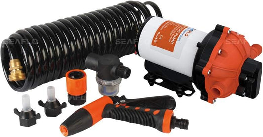 Seaflo Waspompset serie 55-12 V DC, 5,5 GPM, 70 PSI