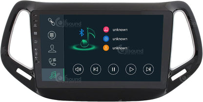 Autoradio Jeep Compass – Navigatiesysteem – Multimedia Speler – Inbouw Radio – Bluetooth Radio – 10 Inch Touchscreen – 8-Core Processor – Android Auto & CarPlay