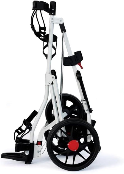 MacGregor Golftrolley, roestvrij staal, wit, één maat