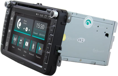 Autoradio – Auto Radio – Car Stereo – Multimedia Speler – Inbouwradio – 8 Inch Touchscreen – Android GPS Bluetooth WiFi USB DAB+ CarPlay Android Auto
