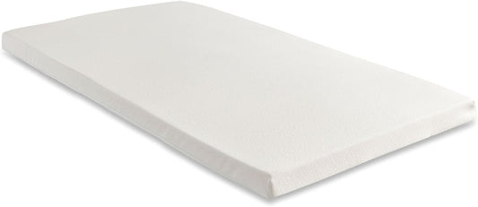Starlight Beds Europese kleine eenpersoons matrastopper. 5 cm diep 80 x 200 cm traagschuim matrastopper met afneembare hoes, wit. Matrastopper Euro Small Single - 80 x 200 x 5 cm