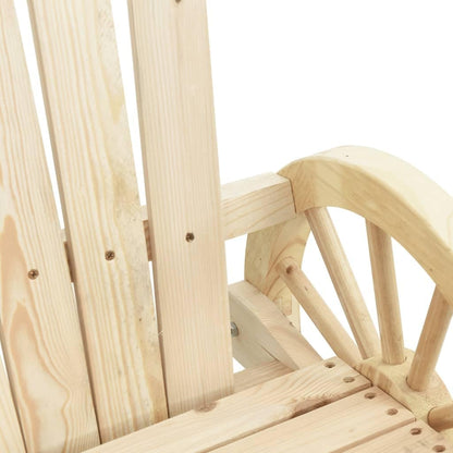 vidaXL Rocking chair Adirondack solid spruce wood, garden chair, garden rocking chair, patio chair, garden chair adirondack, garden chair, lounge chair garden