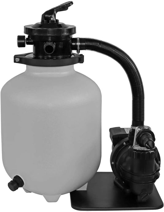 Prime 8.5 Zandfilterpomp 8.5 m³/u | Geschikt voor Zwembaden tot 30.000 Liter | met Voorfilter en Timerfunctie