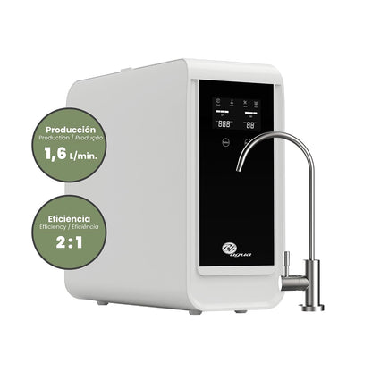 Omgekeerde Osmose Systeem – Waterfilter – Osmosefilter – Waterzuiveringssysteem – Drinkwatersysteem – Zonder Tank – 600 GPD – Digitaal TDS-Display