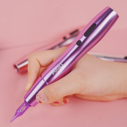 Mast P20 Tattoo Maschine Set Wireless Battery Rotary Tattoo Pen Maschine Microblading Pen 2.5mm Stroke with 1pcs Battery for Eyebrow Eyeliner Lip