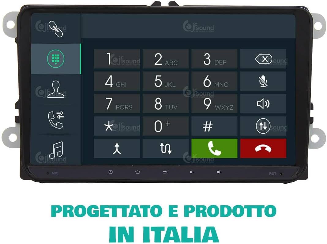 Autoradio – Auto Radio – Car Audio – Multimedia Speler – Volkswagen Specifiek – 9 Inch Touchscreen – Android 8-Core Processor