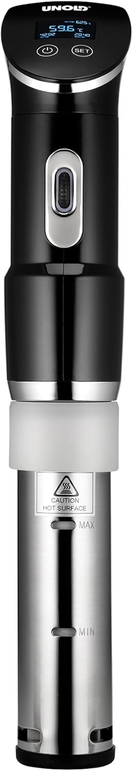 Unold 58915 stuivers vide Stick Time garer, 1300, rvs, zwart