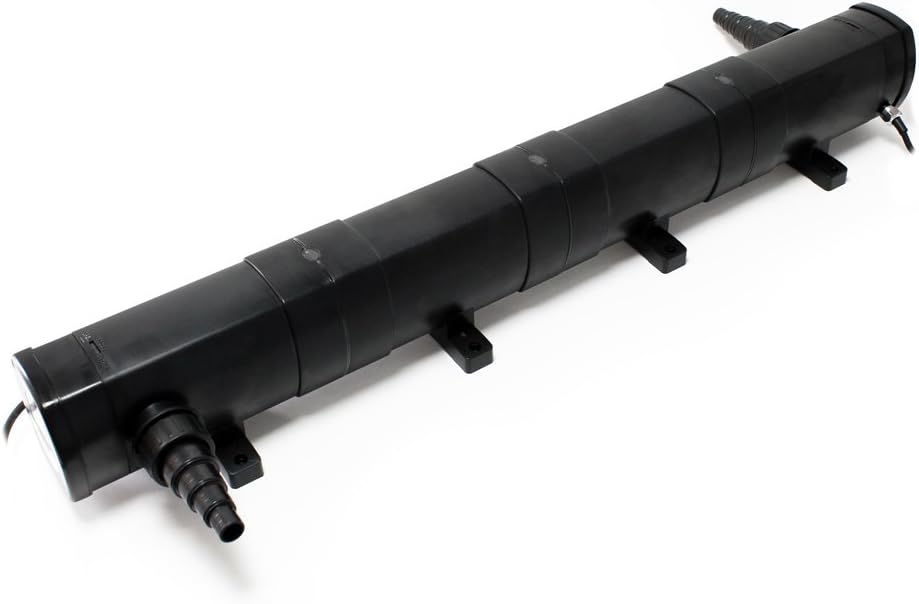 SunSun vijverfilterset voor 60.000 l met UVC 72 W, NEO10000 pomp 80 W, slang 25 m en fontein