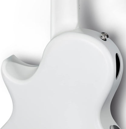 Enya Akoestische Elektrische Gitaar Set - 35'' Wit Nova Go SP1 Akoestische Gitaar met Smart AcousticPlus Pickup Klein en Lichtgewicht voor Kinderen Volwassenen Beginners Starter Set Concert Gitaar