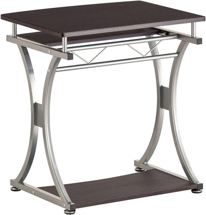Techly Compact pc-bureau met afneembare lade, grafietzwart (ICA-TB 328BK)