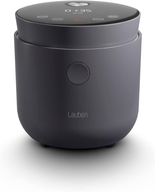 Lauben Low Sugar Rice Cooker 1500AT Rijstkoker met lage suikerfunctie, inhoud 1,5 l, timer, warmhoudfunctie, binnenbak vaatwasmachinebestendig, antiaanbaklaag