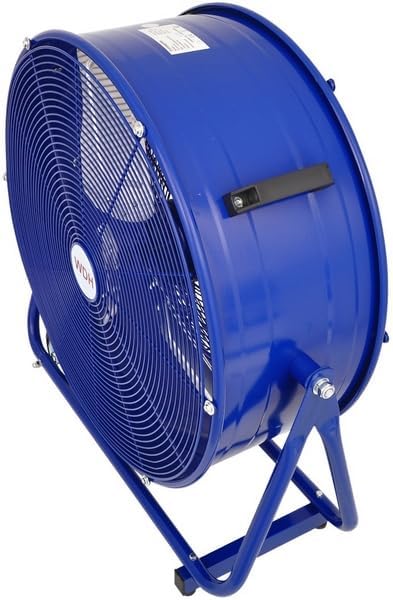 Aktobis Vatventilator, industriële ventilator WDH-TG60L gemaakt van robuust metaal met een luchtcirculatie van sterke 5.900 m3/u !