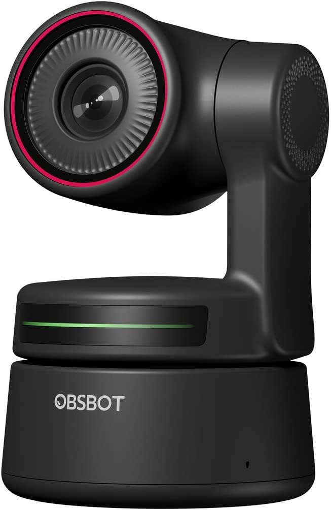 Obsbot Tiny 4K Webcam 4K 3840 x 2160 Pixel standaardstandaard
