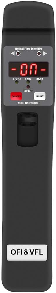 Glasvezel identificatie met visuele fout locator voor 0,25 mm 0,9 mm 3,0 mm vezel, Live Optical Fiber Identifier 800-1700 nm een belangrijke operatie (TMOFI-401)