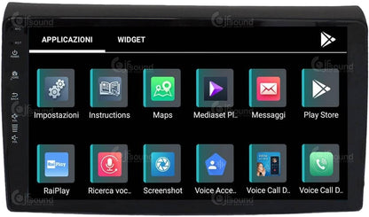 Autoradio Fiat Bravo 2007-2014 – Multimedia Speler – Inbouw Radio – Navigatiesysteem – Touchscreen Autoradio – 9 Inch Scherm – 8-Core Processor – Bluetooth & Apple CarPlay