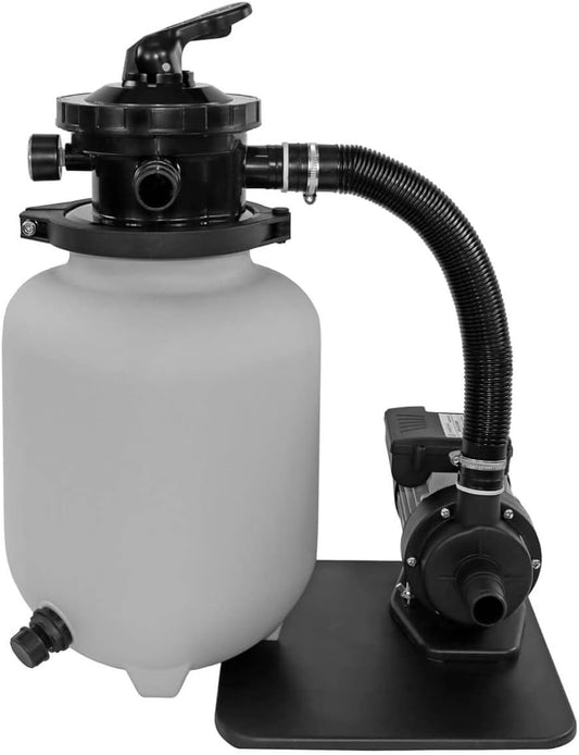Prime 6 Zandfilterpomp 6 m³/u | Geschikt voor Zwembaden tot 20.000 Liter | met Pre-Filter en Timerfunctie
